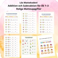 Lös Mattekoden! Addition och Subtraktion för Åk 1–3 | Roliga Matteuppgifter