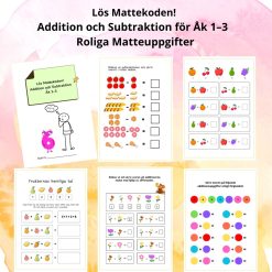 Lös Mattekoden! Addition och Subtraktion för Åk 1–3 | Roliga Matteuppgifter