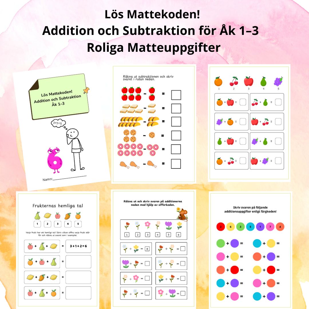 l-s-mattekoden-addition-och-subtraktion-f-r-k-1-3-roliga
