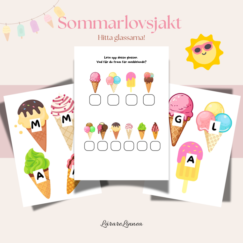 Sommarlovsjakt – Hitta glassar