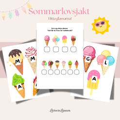 Sommarlovsjakt - Hitta glassar