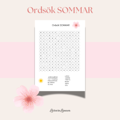 Ordsök SOMMAR
