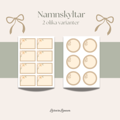 Namnskyltar