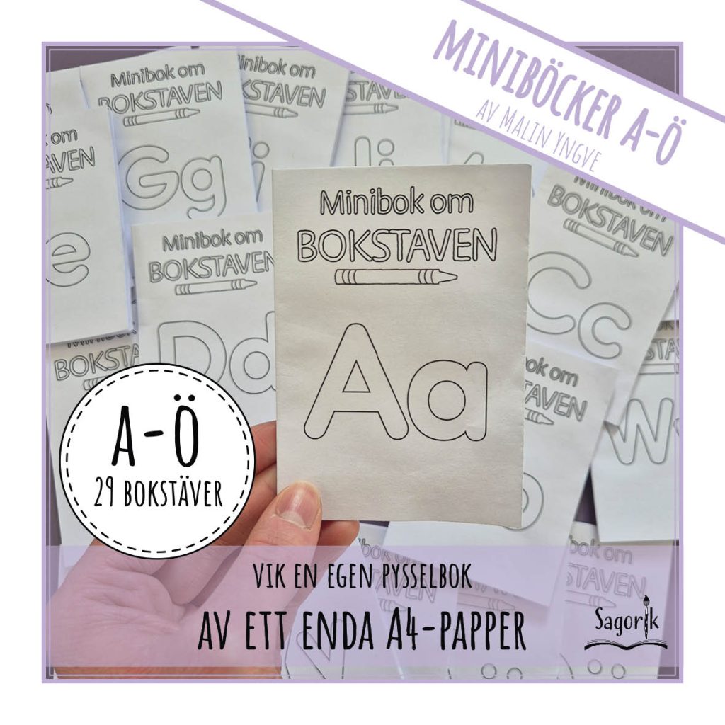 Miniböcker om bokstäver A-Ö