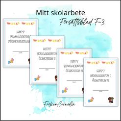 Försättsblad - Mitt skolarbete