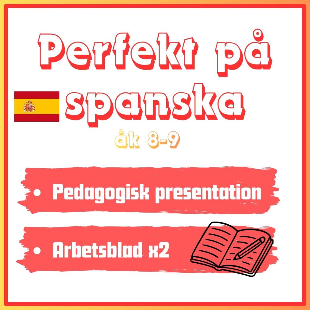 Perfekt på spanska. Presentation & arbetsblad