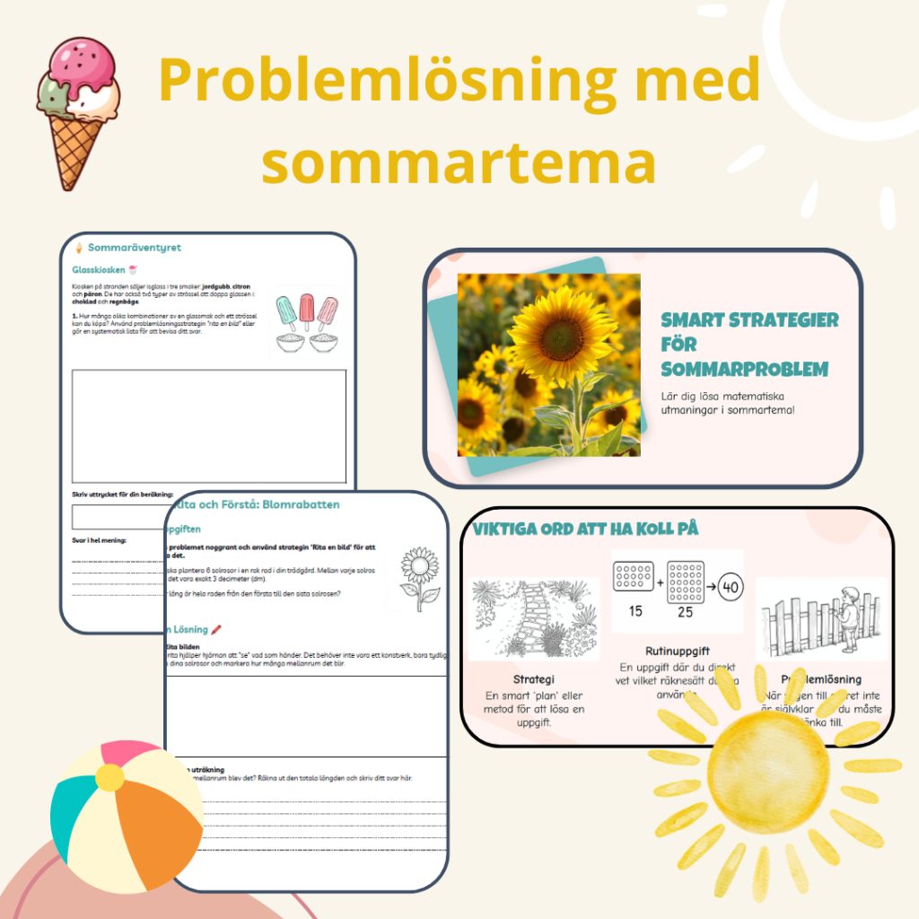 Problemlösning Sommartema