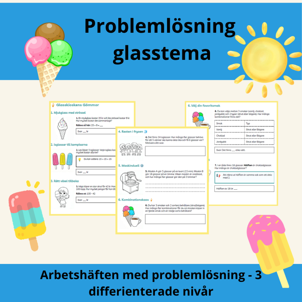 Problemlösning Glasstema