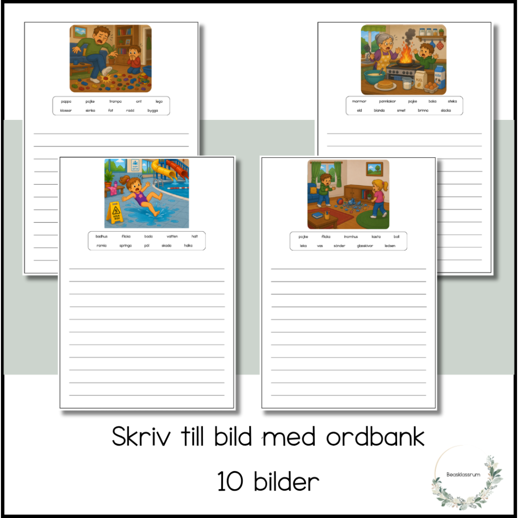 Skriv till bild med ordbank