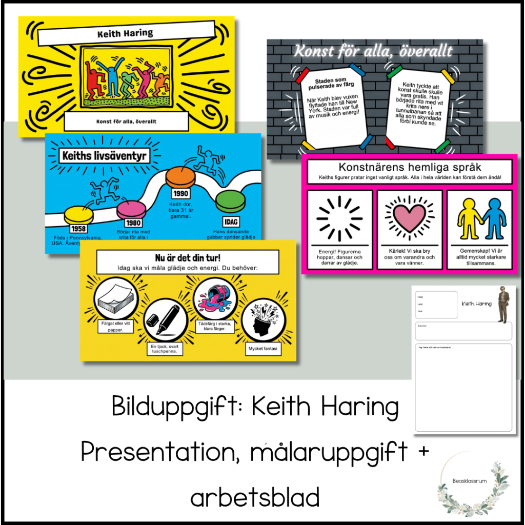 Bilduppgift: Keith Haring