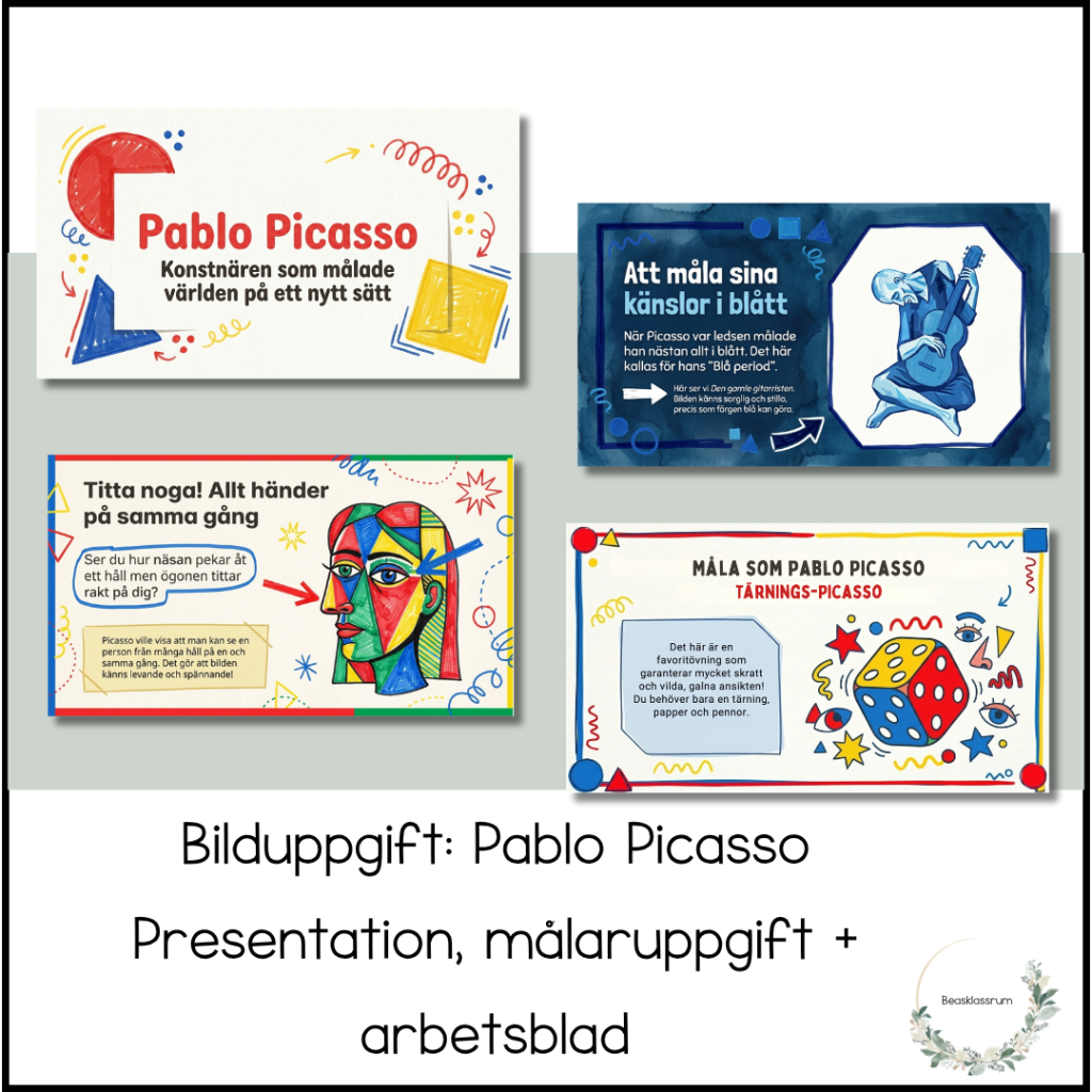 Bilduppgift: Pablo Picasso