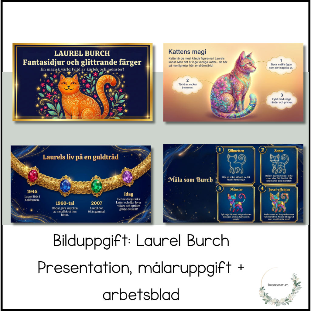Bilduppgift: Laurel Burch