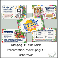 Bilduppgift: Frida Kahlo