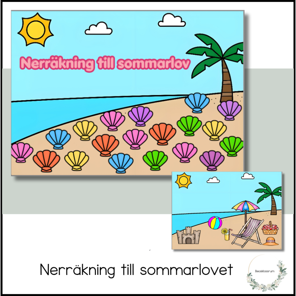 Nerräkning till sommarlovet