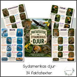 Faktatexter - Sydamerikas djur