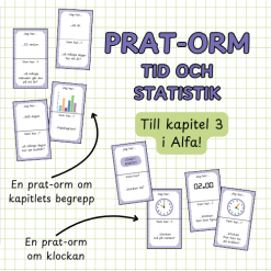 Pratorm begrepp: tid och statistik
