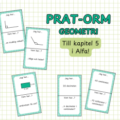 Pratorm begrepp: geometri