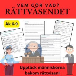 Vem gör vad? Rättsväsendet
