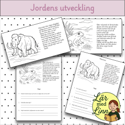 Jordens utveckling - Arbetshäfte