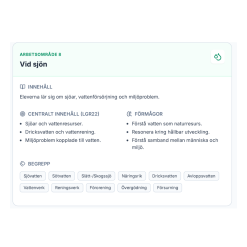 Tema: Vid sjön