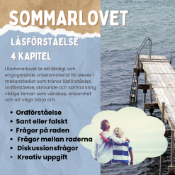 Läsförståelse: Sommarlovet