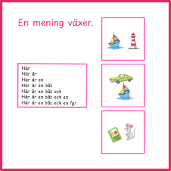 En mening växer