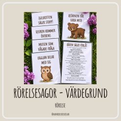 Rörelsesagor - värdegrund
