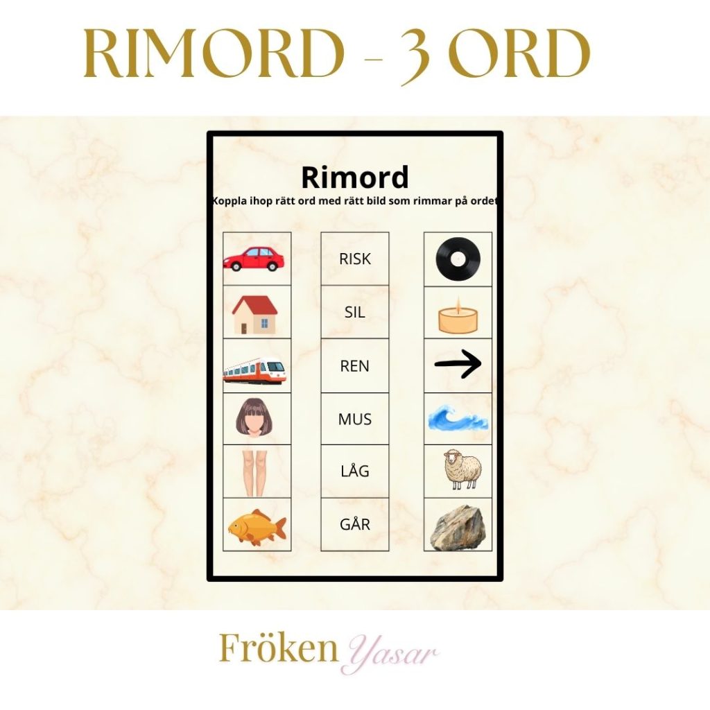 Rimord – 3 ord