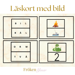 Läskort med bilder
