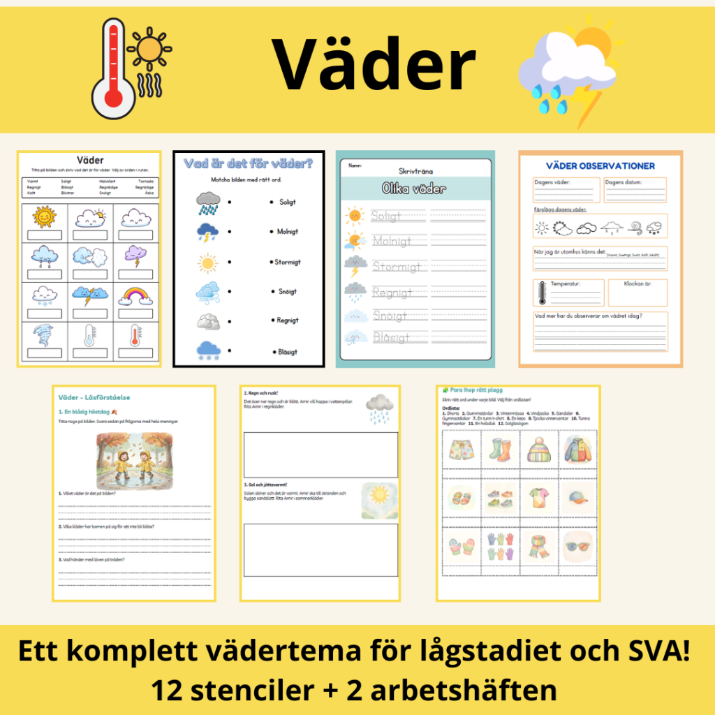 Tema: Väder