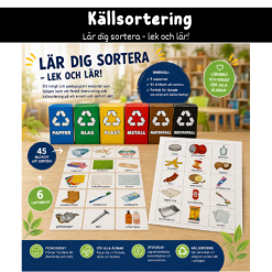 Källsortering - lek och lär