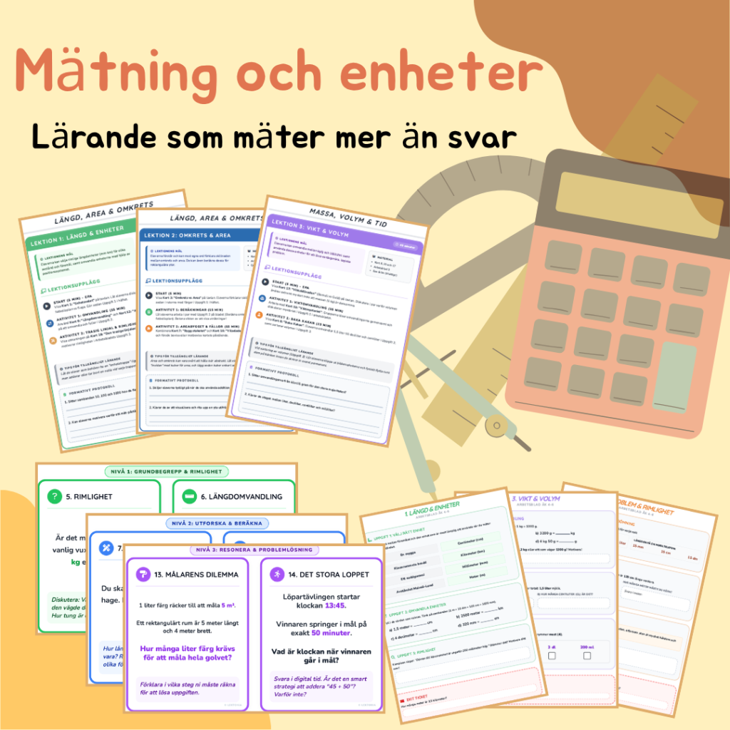 Mätning och enheter: 6 kompletta lektioner