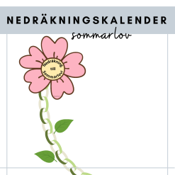 Nedräkningskalender sommarlov