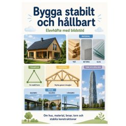 Bygga stabilt och hållbart – teknik 4–6 – elevhäfte med bildstöd