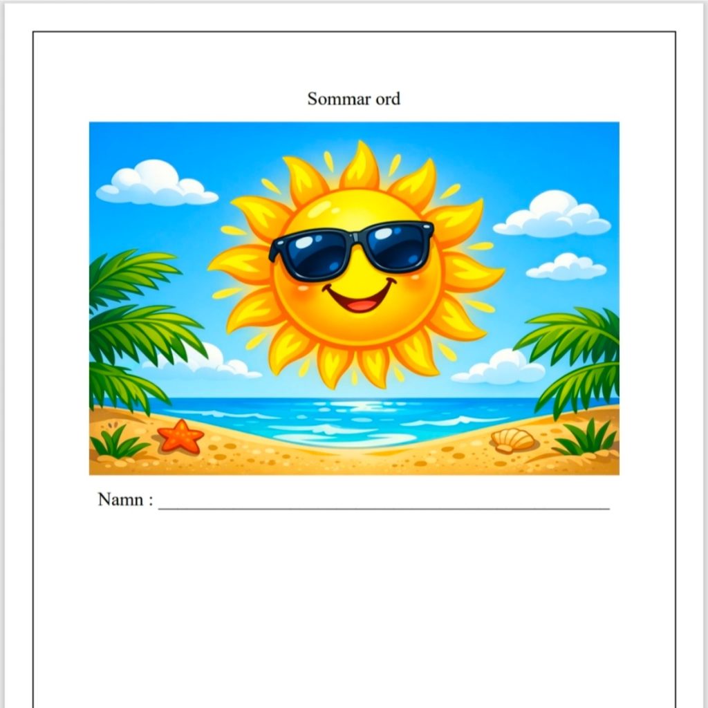 Sommarord
