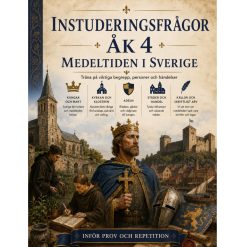 Medeltiden i Sverige – instuderingsfrågor med svar och bildstöd åk 4