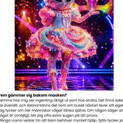 Vem gömmer sig bakom masken?