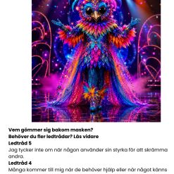 Vem gömmer sig bakom masken?