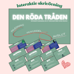 Den röda tråden - stafettskrivning