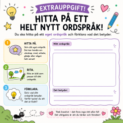 ✨ Arbeta med ordspråk på ett lekfullt och språkutvecklande sätt! ✨