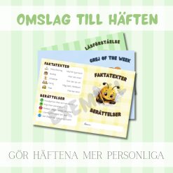 Häfteomslag olika ämnen