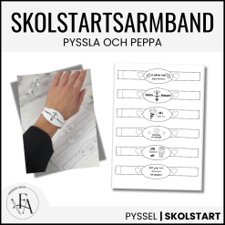 Skolstartsarmband