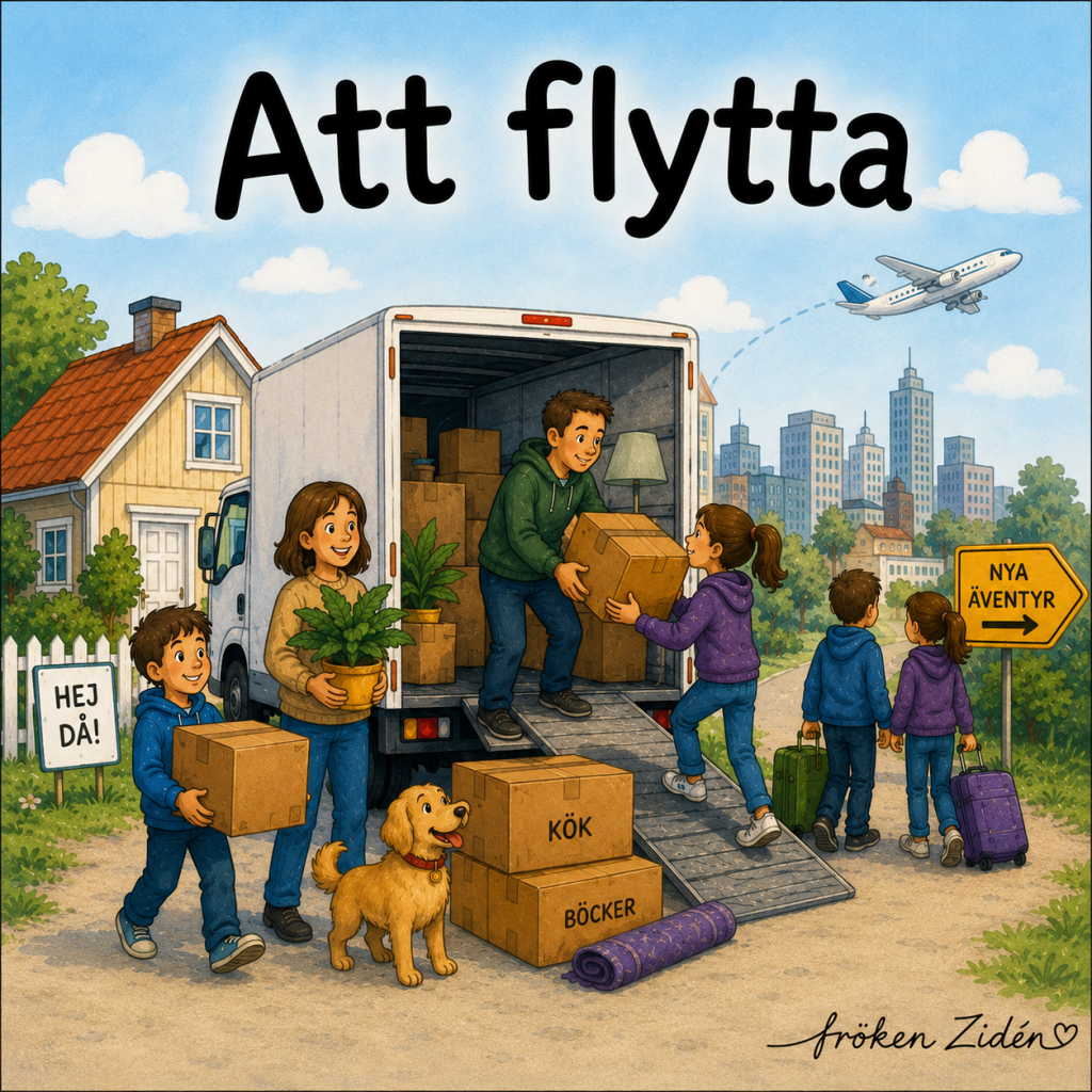 🏡 Att flytta – ett arbetsområde om förändring, känslor och nya möjligheter 🏡