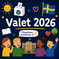 🇸🇪 Valet 2026 – ett komplett tema om demokrati och val för lågstadiet 🇸🇪