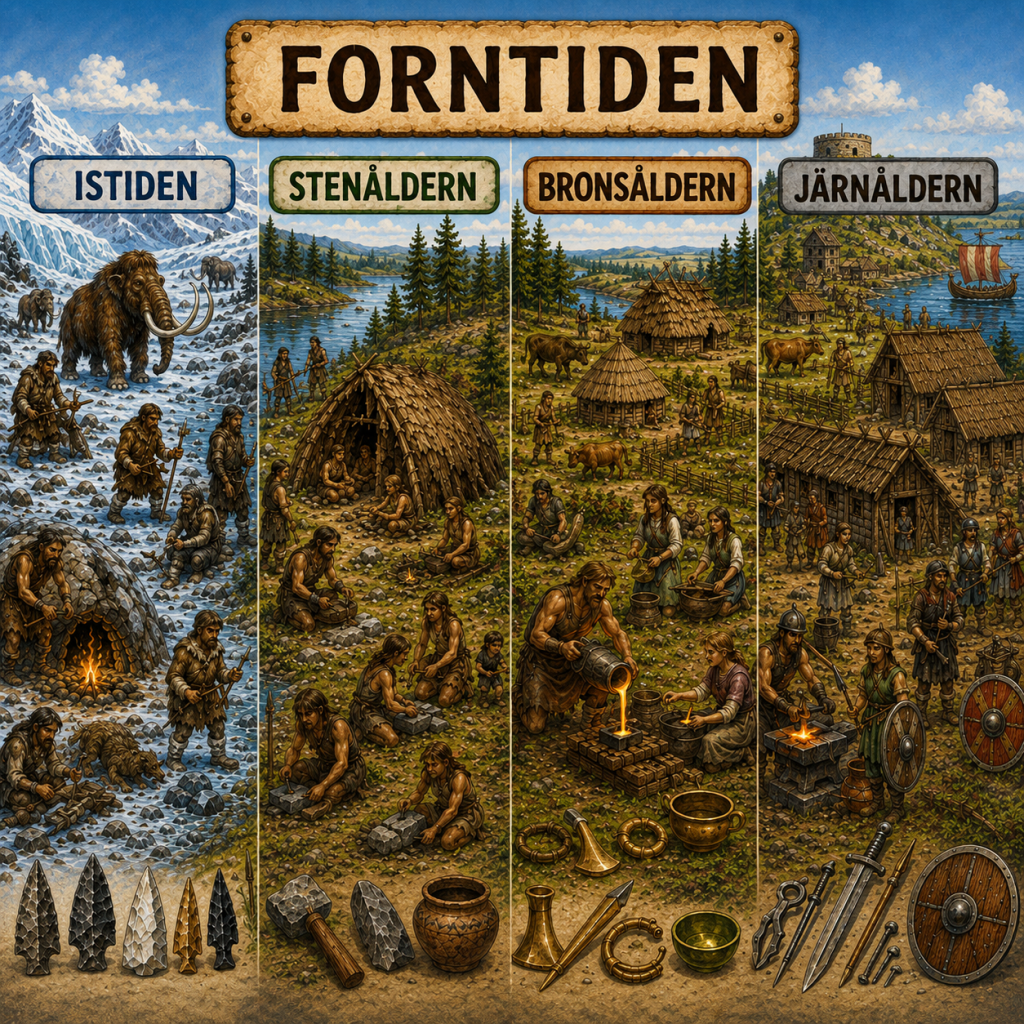 ❄️ Nytt arbetsområde – Forntiden & Istiden! 🦣