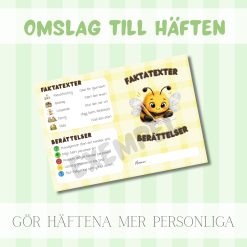 Häfteomslag faktatext & berättelser
