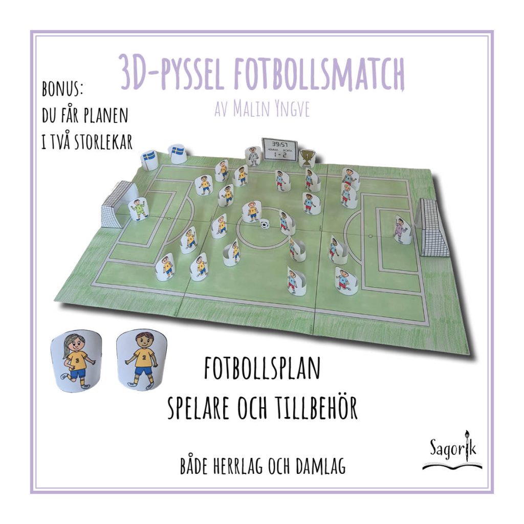 3D-pyssel Fotbollsmatch