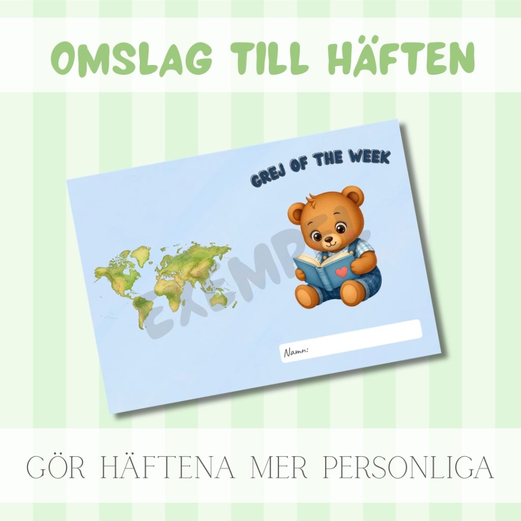 Häfteomslag grej of the week