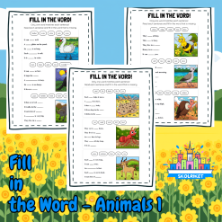 Fill in the Word – Animals 1
