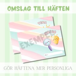 Häfteomslag NO SO tema
